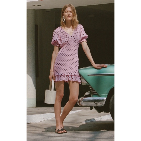 Faithfull the Brand Sylvie Smocked Mini Dress - Picture 7 of 11